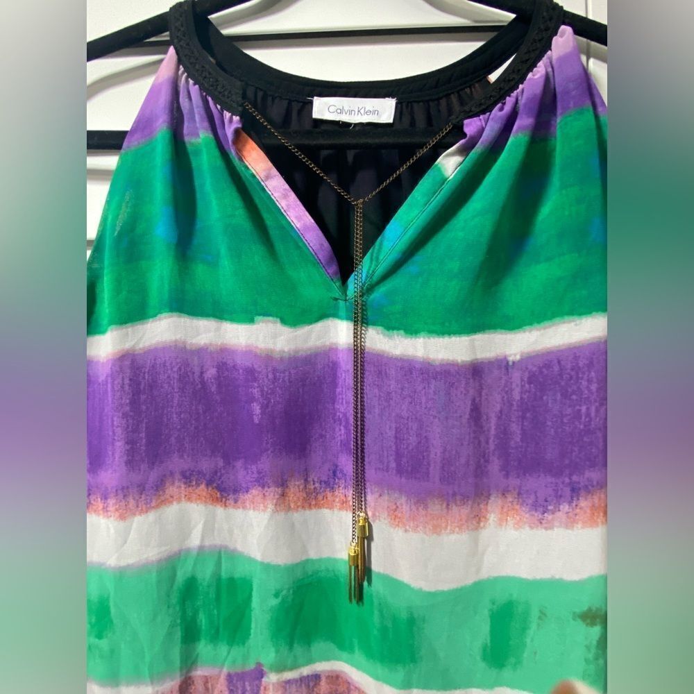 Calvin Klein Multicolor Sleeveless Top - Picture 4 of 6